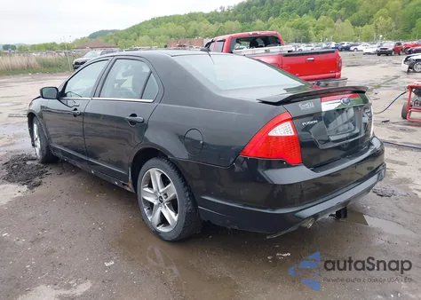 2010 Ford Fusion Sport из США, поврежденный, VIN 3FAHP0DCXAR231871